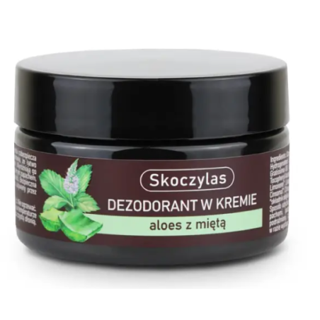 Dezodorant w kremie aloes z miętą - 60 ml Skoczylas