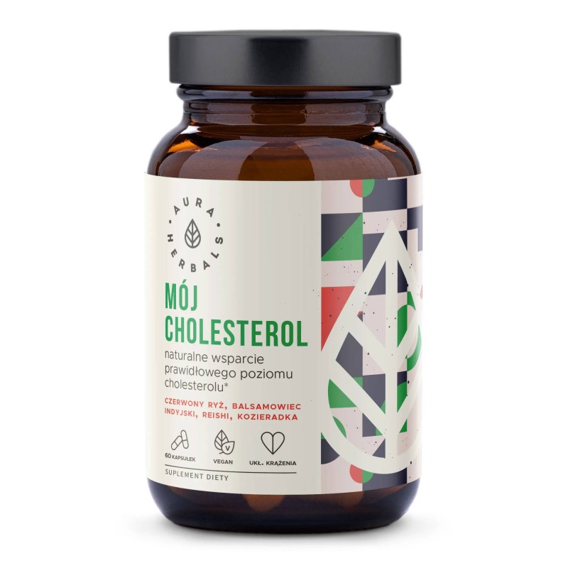 Mój Cholesterol poziom kaps 60 szt Aura Herbals