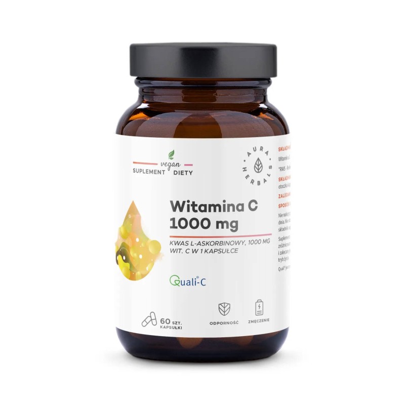 Witamina C 1000 mg kapsułki 60 szt  Aura Herbals