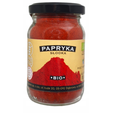 Papryka słodka mielona BIO 85 g Pięć Przemian