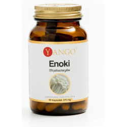 Enoki - 20% polisacharydów...