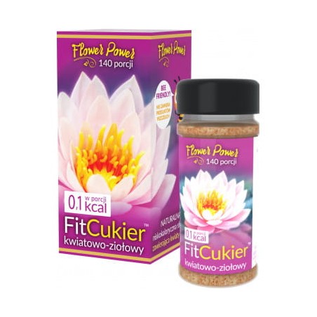 Fit cukier kwiatowo-ziołowy 70 g Flower Power