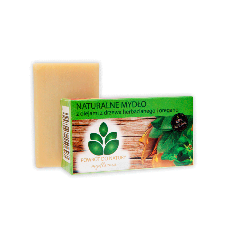 Naturalne mydło z olejami z drzewa herbacianego i oregano 100 g Powrót do Natury