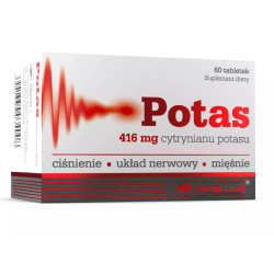 Potas 416 mg. 60 tabletek...