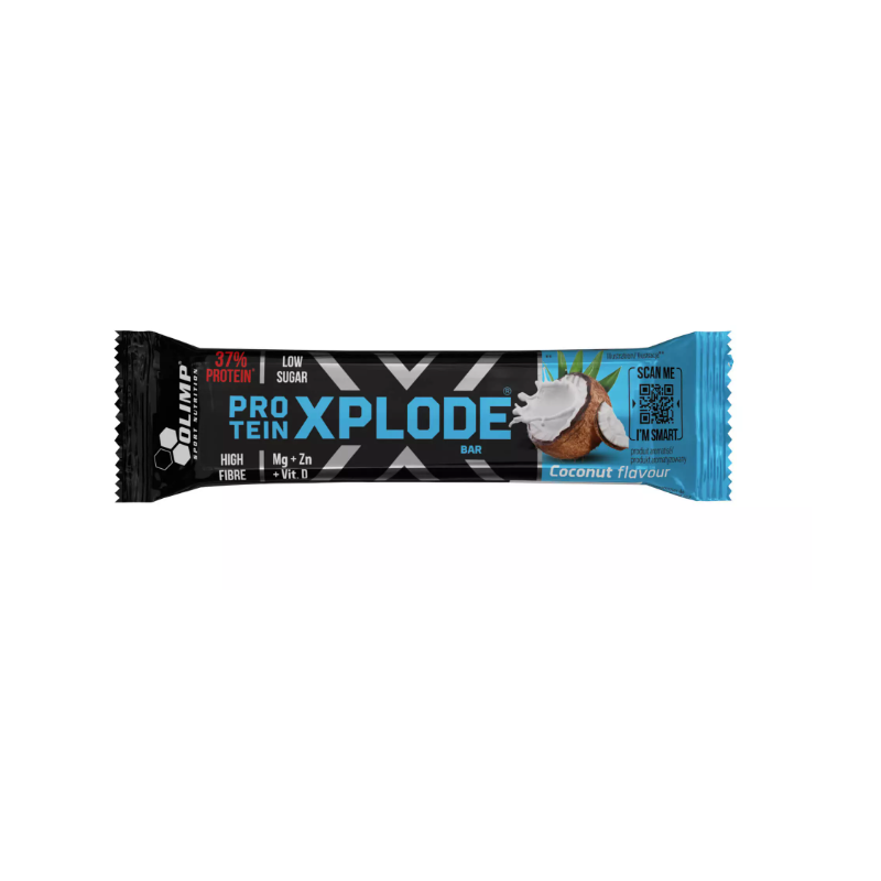 Olimp Protein Xplode Bar - 40 g kokosowy baton wysokobiałkowy