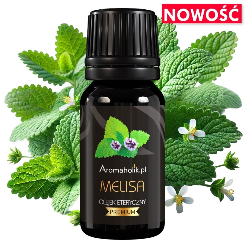 Aromaholik Naturalny Olejek Eteryczny - Melisa 10 ml.