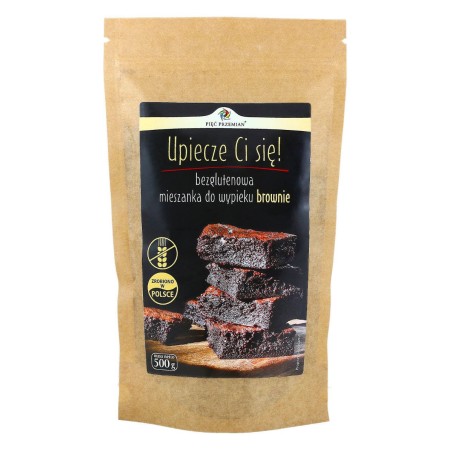 Brownie mieszanka bezglutenowa 500g Pięć Przemian