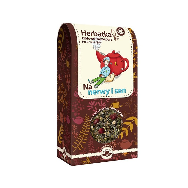 HERBATKA NA NERWY I SEN - SUPLEMENT DIETY - 80g Natura Wita