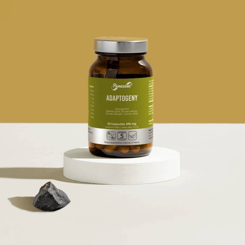 ADAPTOGENY 50 kapsułek PANASEUS ASHWAGANDHA Yango