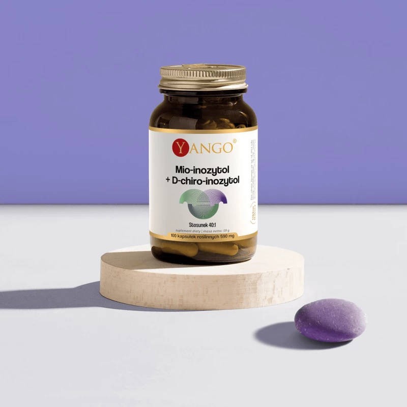Mio-inozytol + D-chiro-inozytol 100 kaps. Yango