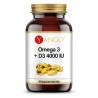 Yango Omega 3 + D3 4000 IU 60 kaps.