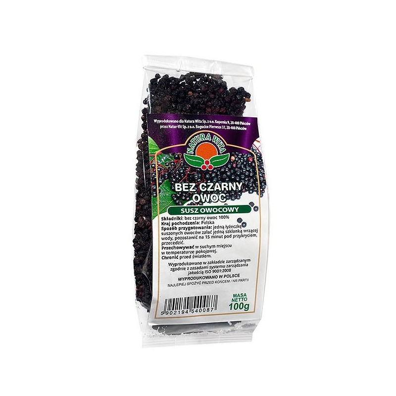 BEZ CZARNY OWOC - 100g Natura Wita