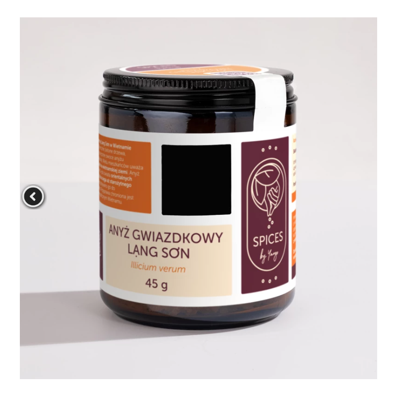 Anyż gwiazdkowy Lang Son - 45g SPICES by Yango