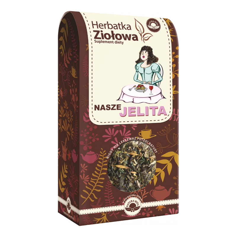 HERBATKA ZIOŁOWA NASZE JELITA - 80g Natura Wita