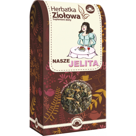 HERBATKA ZIOŁOWA NASZE JELITA - 80g Natura Wita