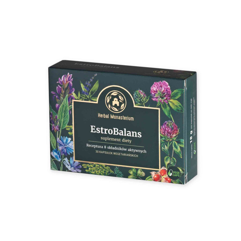 EstroBalans 30 caps na objawy menopauzy Herbal Monasterium