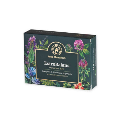 EstroBalans 30 caps na objawy menopauzy Herbal Monasterium