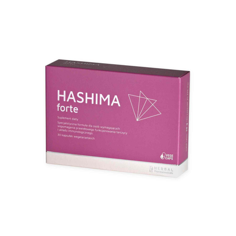 HASHIMA FORTE cynk selen D3 B1 30kaps Herbal Monasterium