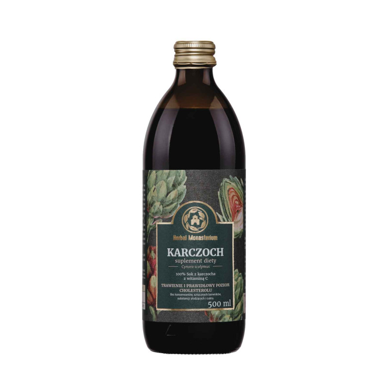 Karczoch sok 500 ml Herbal Monasterium
