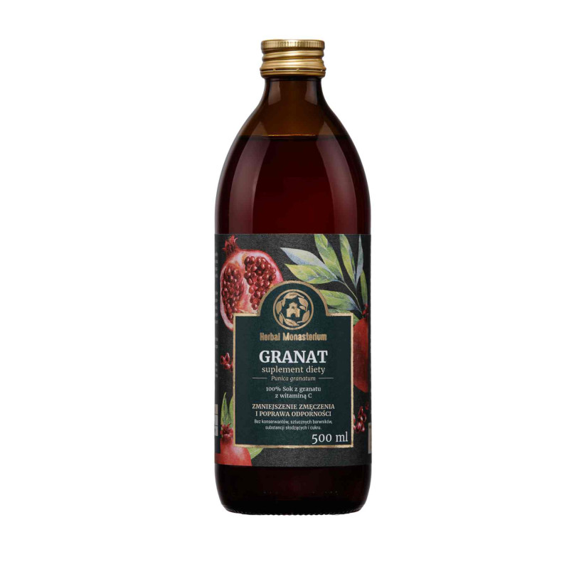 Granat sok 500 ml Herbal Monasterium