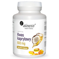 Kwas kaprylowy 600 mg 90...