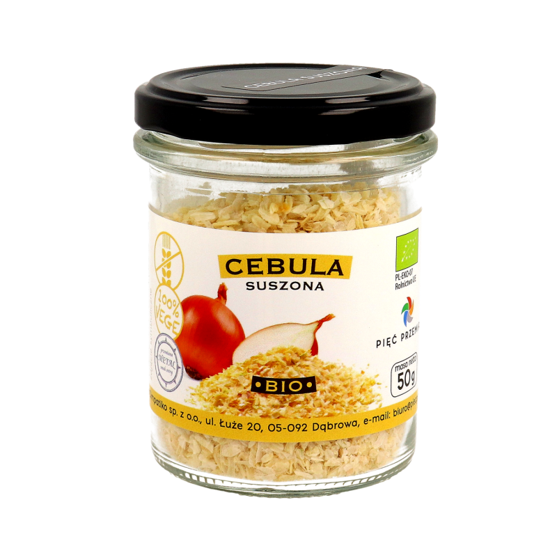 Cebula suszona BIO 50 g Pięć  Przemian