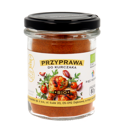 Przyprawa do kurczaka BIO 80 g Pięć Przemian