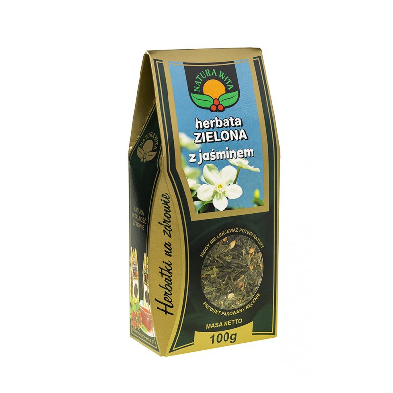 HERBATA ZIELONA Z JAŚMINEM - 100g Natura Wita