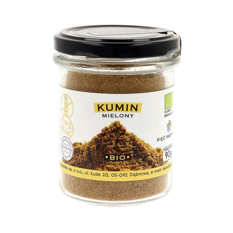 Kumin mielony BIO 90 g - Pięć Przemian