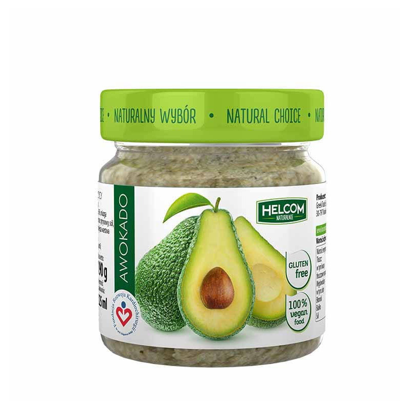 Pasta z awokado i ciecierzycy 190 g - Helcom naturalnie