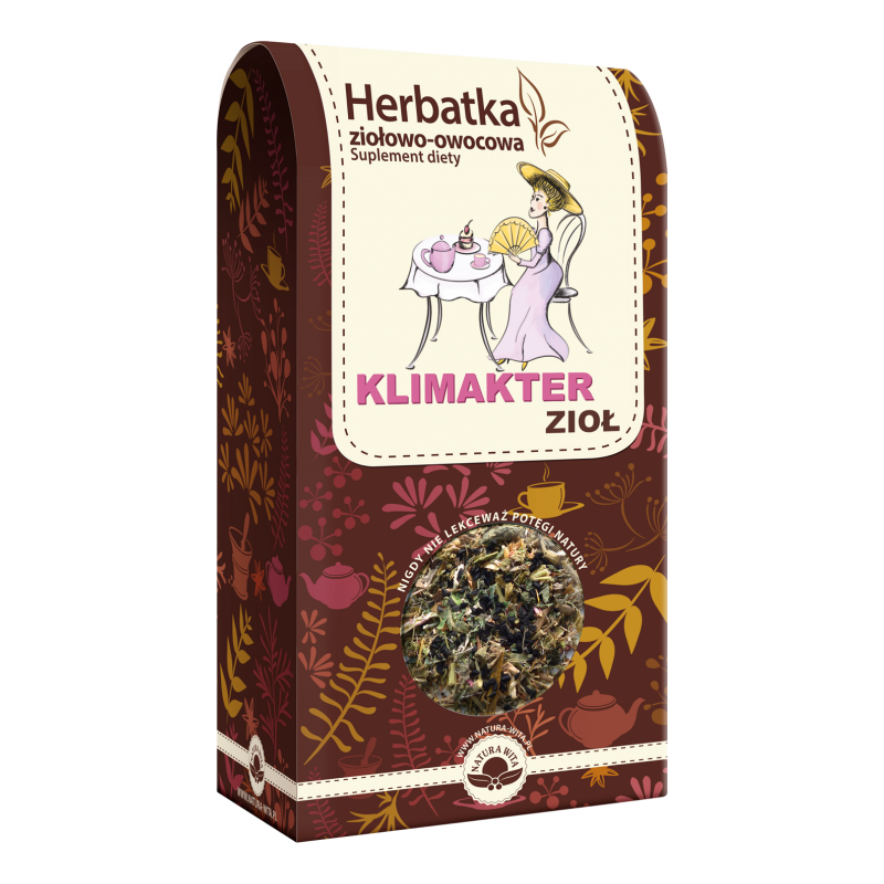 HERBATKA ZIOŁOWO-OWOCOWA KLIMAKTERZIOŁ - 80g Natura Wita