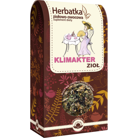 HERBATKA ZIOŁOWO-OWOCOWA KLIMAKTERZIOŁ - 80g Natura Wita