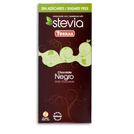 Czekolada gorzka ze stewią 100 g Torras