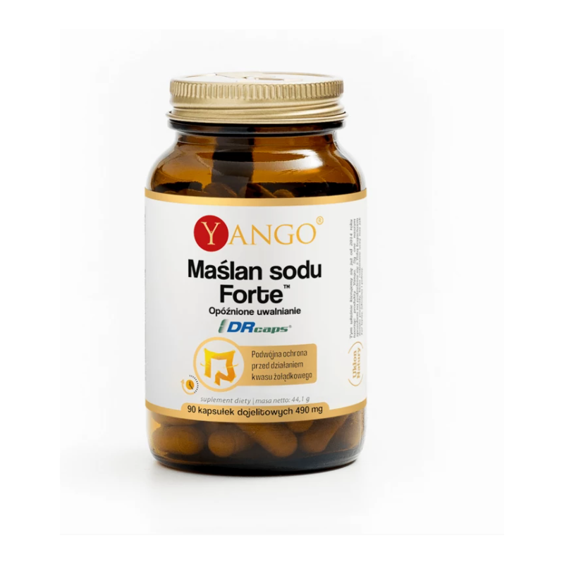 Maślan sodu Forte — 90 kapsułek Yango