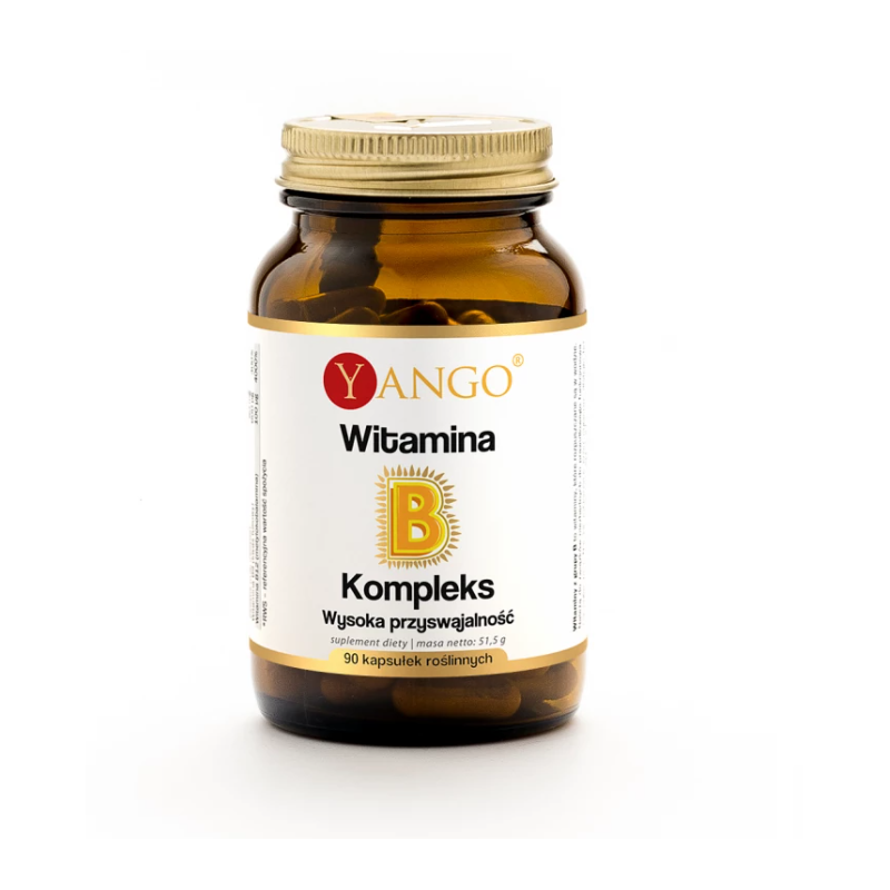 Witamina B kompleks - 90 kapsułek Yango
