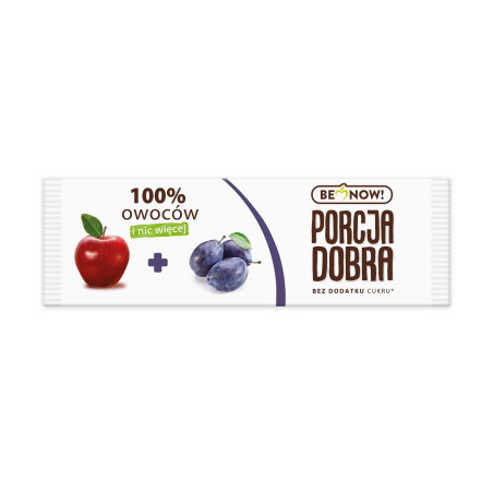 Listki owocowe JABŁKO-ŚLIWKA 16 g Pure Life