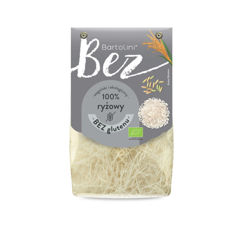Makaron bezglutenowy ryżowy krajanka BIO 250 g Bartolini