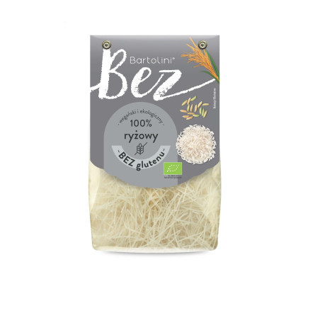 Makaron bezglutenowy ryżowy krajanka BIO 250 g Bartolini