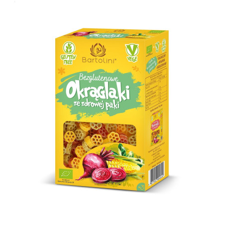 Makaron bezglutenowy okrąglaki BIO 250 g Bartolini