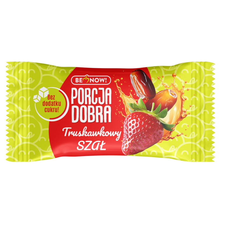 Porcja Dobra Przekąska Truskawkowy Szał 20 g Pure Life