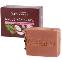 MYDŁO kokosowe z różą i...