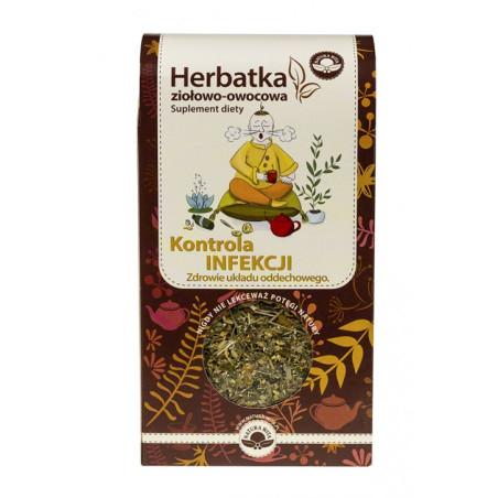 Herbatka ziołowo-owocowa KONTROLA INFEKCJI - 80g Natura Wita