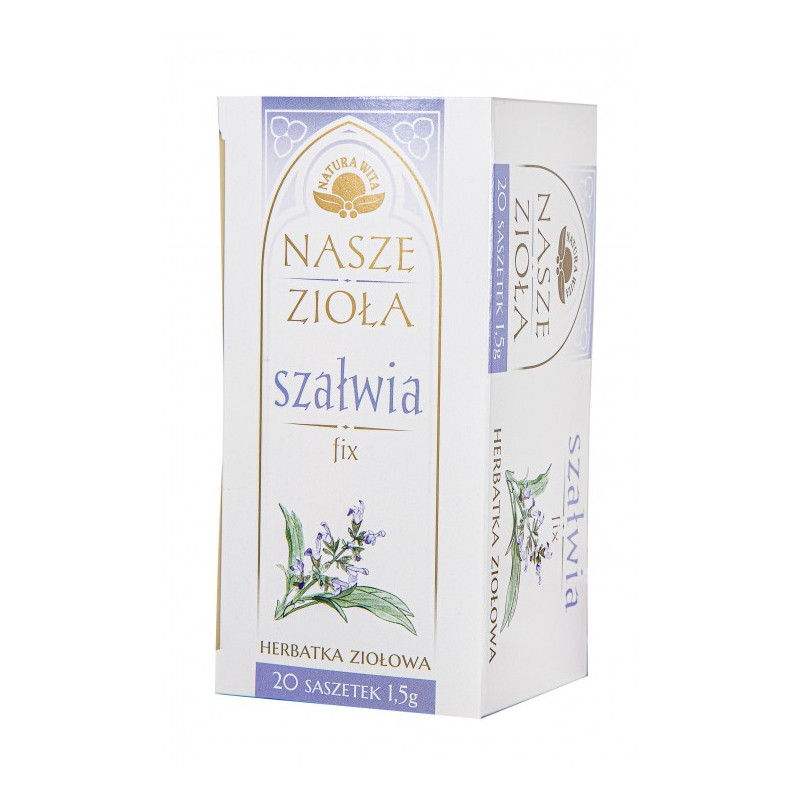 HERBATKA EKSPRESOWA SZAŁWIA FIX - 30g  Natura Wita