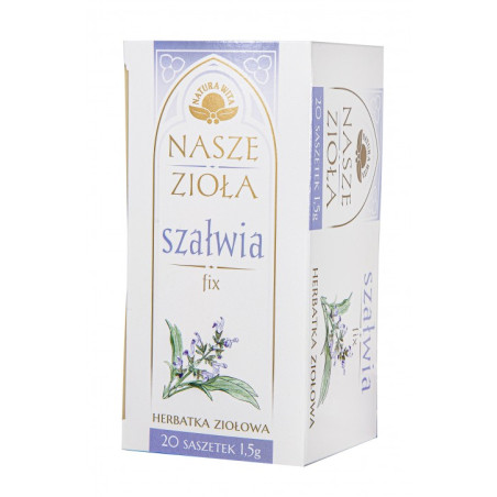 HERBATKA EKSPRESOWA SZAŁWIA FIX - 30g  Natura Wita