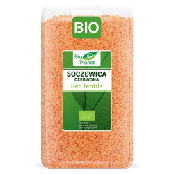 SOCZEWICA CZERWONA BIO 1 kg...