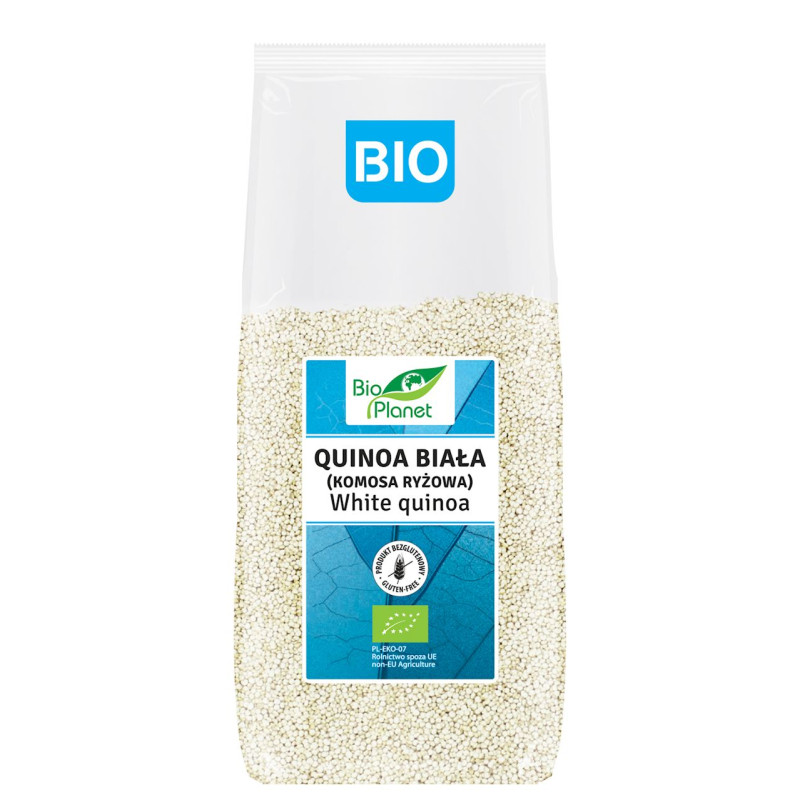 QUINOA BIAŁA (KOMOSA RYŻOWA) BEZGLUTENOWA BIO 1 kg - BIO PLANET