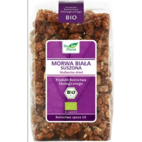 MORWA BIAŁA SUSZONA BIO 100g - BIO PLANET