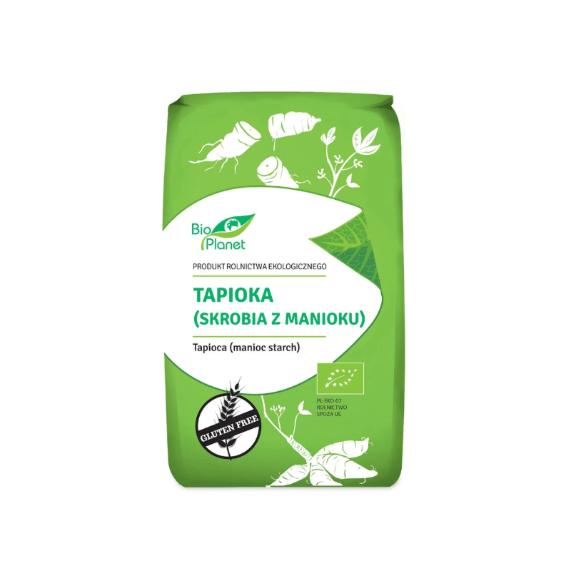 TAPIOKA (SKROBIA Z MANIOKU) BIO 800 g - BIO PLANET