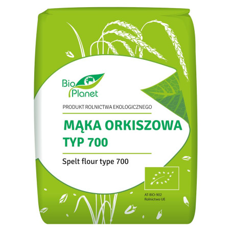 MĄKA ORKISZOWA CHLEBOWA TYP 700 BIO 1 kg - BIO PLANET