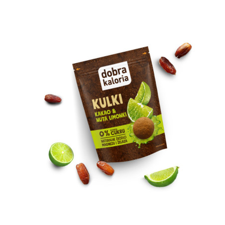 Kulki kakao & nuta limonki 65 g Dobra Kaloria